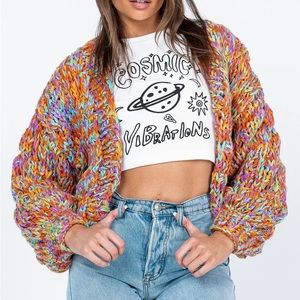 Princess Polly Candy Cardigan Sweater